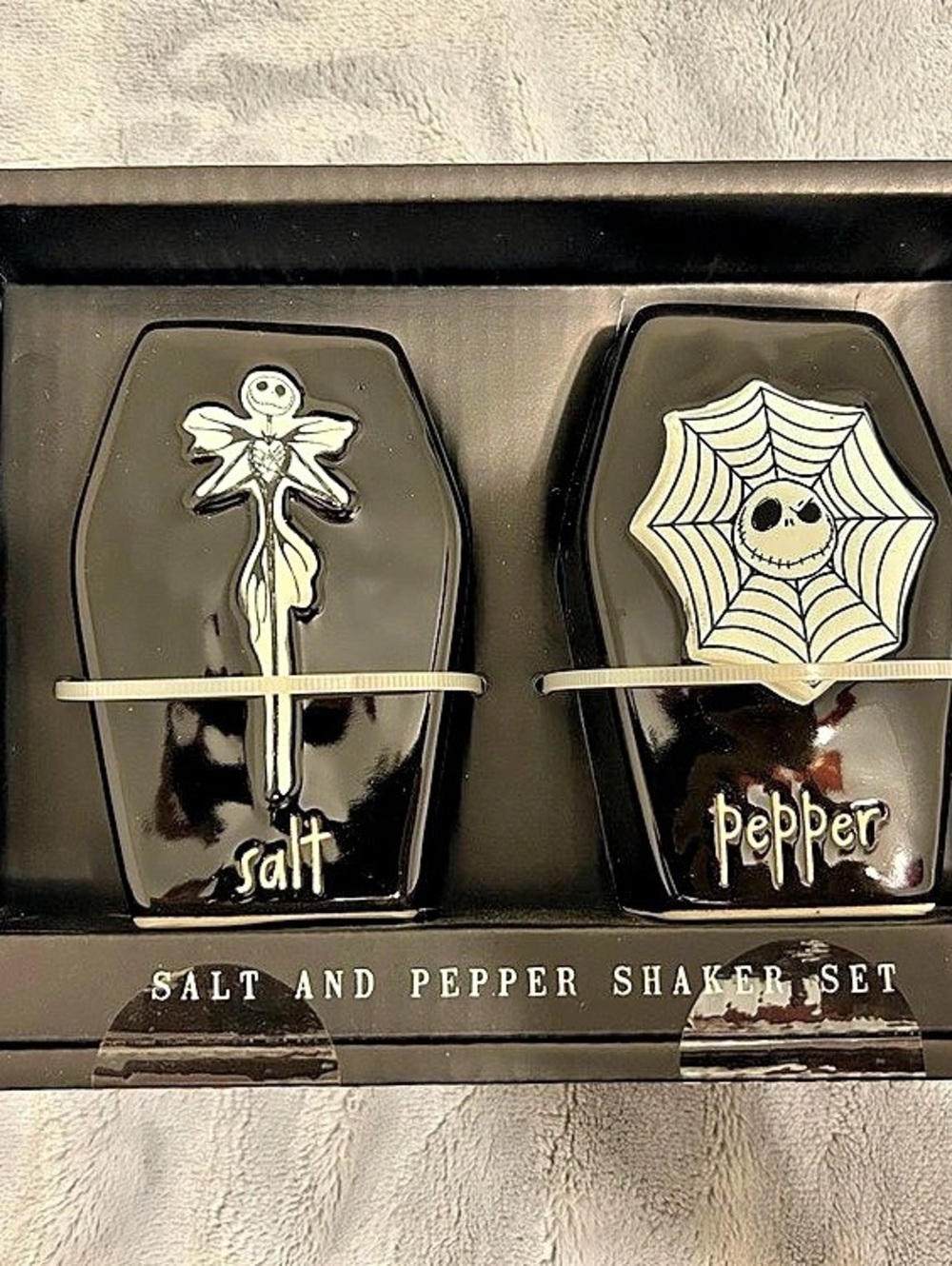 Rae Dunn The Nightmare Before Christmas Salt and Pepper Shakers